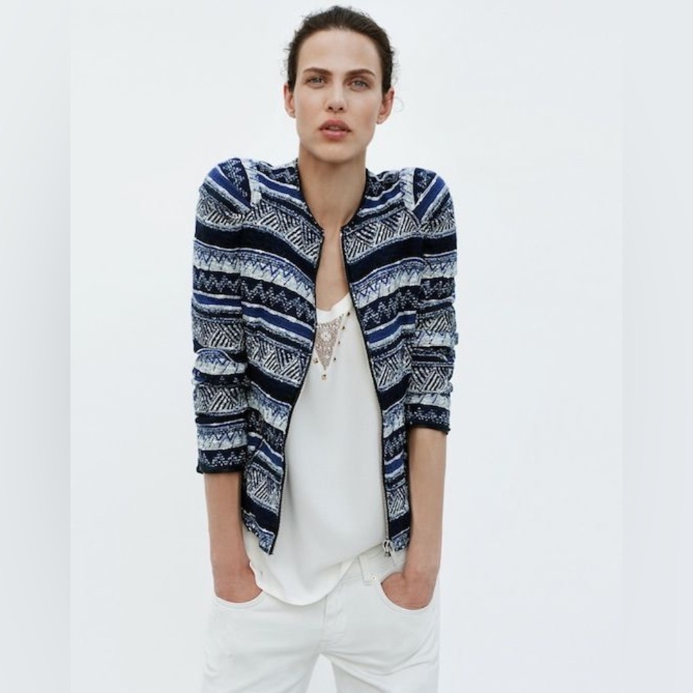 Zara tweed blazer